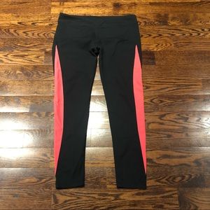 Fabletics Leggings with Pink Stripe